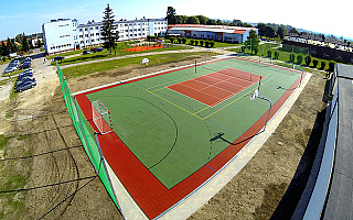 Nowy kompleks sportowy przy braniewskiej szkole